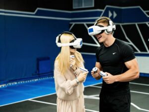 Современная многофункциональная спортивная площадка в Пензе с фиджитал-зоной